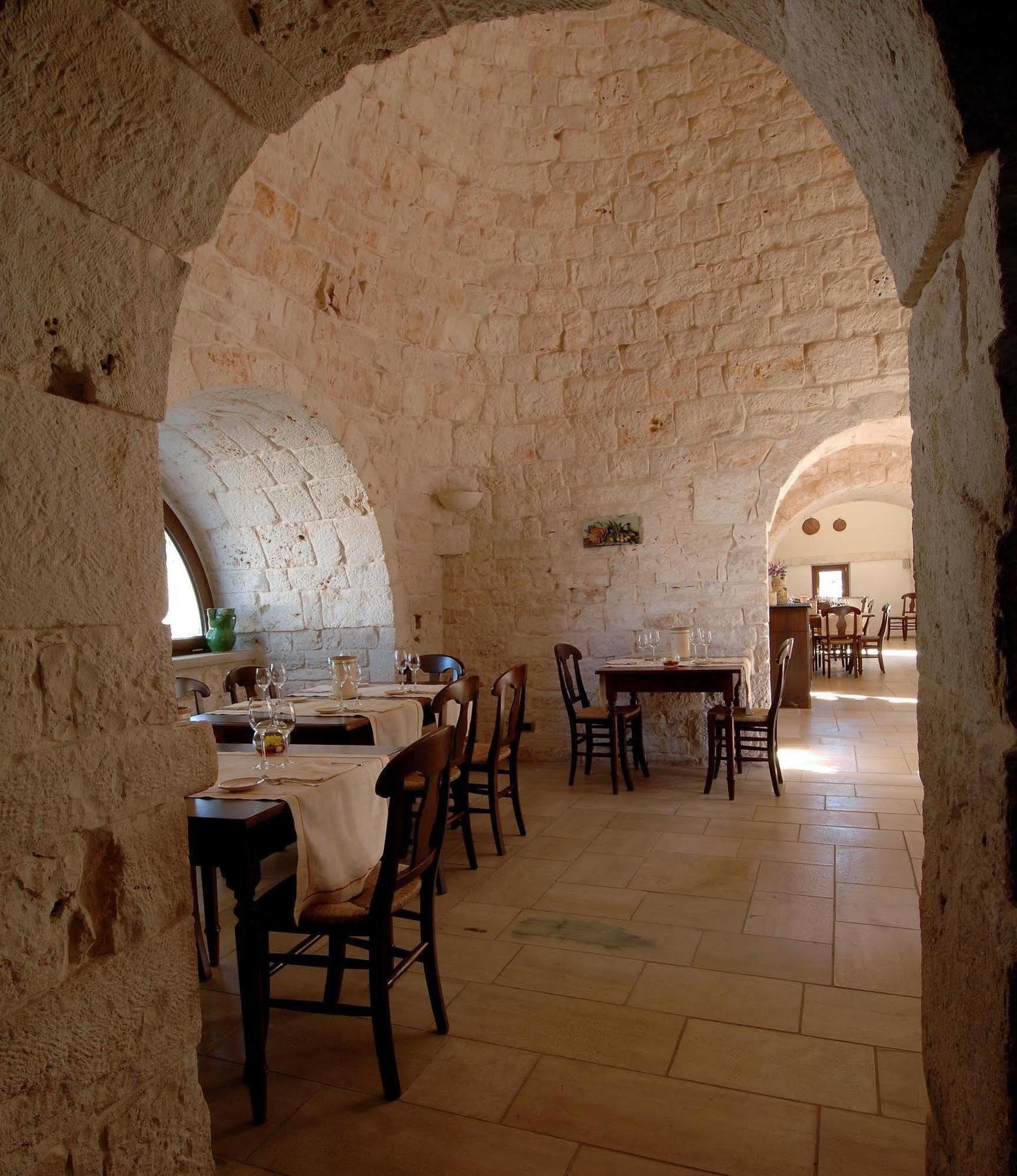מרטינה פרנקה Masseria Chiancone Torricella מסעדה תמונה